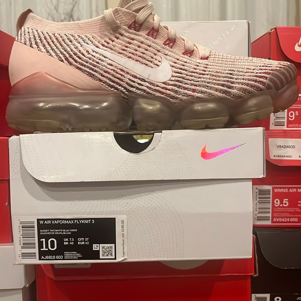 vapormax flyknit 3 sunset tint